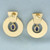 AAA Tanzanite Doorknocker Earrings in 14k Yellow Gold