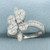 Effy Designer Diamond Leaf Ring in 14k White Gold