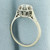 Diamond Solitaire Engagement Ring in 18k White Gold