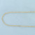 20 Inch Rope Link Chain Necklace in 14k Yellow Gold