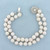 Akoya Pearl Double Strand Bracelet in 14k White Gold
