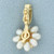 Akoya Pearl and Diamond Pendant in 14k Yellow Gold