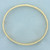 Etched Wave Design Hinged Bangle Bracelet in 14k Yellow Gold