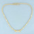 Pear Diamond Mesh Necklace in 14k Yellow Gold