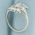 Antique Art Deco Old European Cut Diamond Ring in Platinum