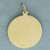 Engravable MeMaw Disc Charm in 14k Yellow Gold