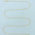 Italian 23 Inch Snake Link Chain Necklace in 14k Yellow Gold