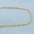 17 Inch Double Cable Link Chain Necklace in 14k Yellow Gold