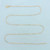 Italian 20 Inch Box Link Chain Necklace in 14k Yellow Gold