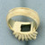 AAA Green Tourmaline Ring in 18k Yellow Gold
