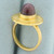Star Ruby Ring in 22k Yellow Gold