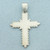 Cross Pendant in 14k White Gold