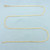 Italian 19 Inch Herringbone Link Chain Necklace in 14k Yellow Gold