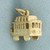 3D San Francisco Cable Car Charm in 14k Yellow Gold