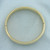 Disco Ball Finsh Hinged Bangle Bracelet in 14k Yellow Gold