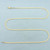 19 Inch S-Link Chain Necklace in 14k Yellow Gold