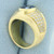 Leo de Vrooman Designer Sapphire & Diamond Ring in 18k Yellow Gold