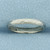 Antique Art Deco Engraved Band Ring in 18k White Gold