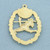 Nassau Limbo Dancer Charm or Pendant in 14k Yellow Gold