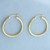 Hoop Earrings in 14k Yellow Gold