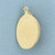 Dice in a Cage Charm or Pendant in 14k Yellow Gold