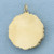 Engravable Happy 25 Anniversary Charm in 14k Yellow Gold