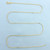 20 Inch Box Link Chain Necklace in 18k Yellow Gold