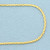 16 Inch Italian Heart Link Chain Necklace in 14k Yellow Gold