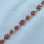 Garnet Tennis Bracelet in 14k Yellow Gold
