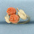 Vintage Coral Flower Ring in 14k Yellow Gold