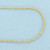 19 Inch Italian Wheat Link Chain Necklace in 14k Yellow Gold