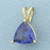 AAA Tanzanite Pendant in 14k Yellow Gold
