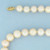 Cultured Akoya Pearl Baroque Pink Tone Strand Necklace in 14k Yellow Gold