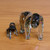 Swarovski Crystal 952504 Endangered Wildlife Gorillas with Box and COA 2009
