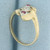 Antique Old European Cut Diamond and Ruby Ring in 14k Yellow Gold