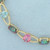 Rainbow Topaz Bracelet in 10k Yellow Gold
