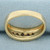 Five Stone Diamond Wedding or Anniversary Band Ring in 14k Yellow Gold