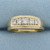Five Stone Diamond Wedding or Anniversary Band Ring in 14k Yellow Gold