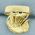 Modern Abstract Designer 3D Diamond Ring in 18k Yellow Gold