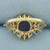 Rainbow Gemstone Ring in 10k Yellow Gold