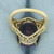 Amethyst Statement Ring in 10k Yellow Gold