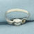 Cultured Pearl Solitaire Ring in 10k White Gold
