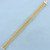 Wide Triple Rope Link Bracelet in 14k Yellow Gold