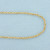 21 Inch Rope Link Chain Necklace in 14k Yellow Gold