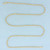21 Inch Rope Link Chain Necklace in 14k Yellow Gold