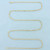 Mens 24 Inch Rope Link Chain Necklace in 14k Yellow Gold