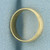 Half Dome High Polish Wedding Band Ring in 14k Yellow Gold
