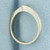 Onyx and Diamond Pinky Ring in 14k White Gold