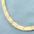 Italian Two Tone Screw Head Bracelet in 14k Yellow and White Gold
