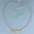 Angie Name Anklet in 14k Yellow Gold